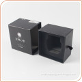 Plain black paper boxes gift for perfume